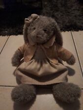 Peluche lapin robe d'occasion  France