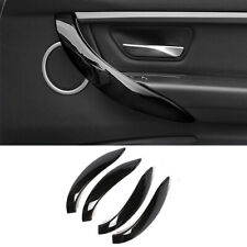 4 peças acabamento de tampa de painel de maçaneta interna preta para BMW 3 4 Series 3GT F30 13-18, usado comprar usado  Enviando para Brazil