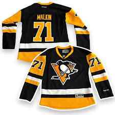 Camiseta de hóquei Reebok feminina Evgeni Malkin Pittsburg Penguins NHL preta alternativa comprar usado  Enviando para Brazil