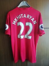 Camiseta deportiva de fútbol Manchester United #22 Mkhitaryan Home 2016 2017 Adidas L segunda mano  Embacar hacia Argentina