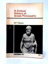 Critical History of Greek Philosophy (W. T. Stace - 1967) (ID:16124) segunda mano  Embacar hacia Argentina