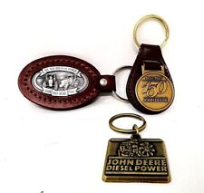 (3) Vintage John Deere Key Chains / 150th / New Breed of Power / Diesel Power    for sale  Torrington