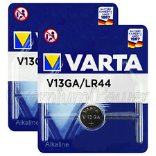 2 X Varta V13GA LR44 pilhas alcalinas 1.5V A76 L1154 AG13 SR44 Coin Cell comprar usado  Enviando para Brazil
