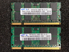 2GB Samsung 2x1GB 2Rx8 PC2-5300S-555-12-E3 DDR2 S0 DIMM Memory for sale  Shipping to South Africa