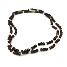 Necklace rosewood clear for sale  Round Top