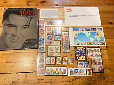 Used, 1993 Commemorative Stamp Collection Book Elvis Hardback W/Some Stamps *READ* for sale  Shipping to South Africa