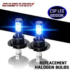 Usado, 2x Kit de lâmpadas de faróis de LED para motocicleta H7 feixe alto/baixo 200W azul gelo 8000K comprar usado  Enviando para Brazil