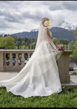 Brautkleid linie spitzenoberte gebraucht kaufen  Berchtesgaden