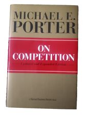 Livro de capa dura On Competition, por Michael E. Porter, assinado, usado excelente. comprar usado  Enviando para Brazil