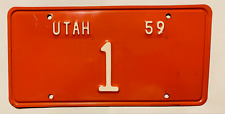 1959 utah license for sale  Little Neck