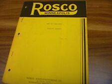 Rosco hydra sweep for sale  Dubuque