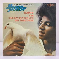 Michael Jackson Happy/Ben + 2 Faixas Ep Vinil 7” Brasil Top Tape 1976 Raro EX/EX comprar usado  Brasil 