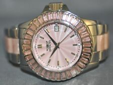 Invicta Angel relógio de aço e acetato mostrador rosa cristal acentuado 18875 usado comprar usado  Enviando para Brazil