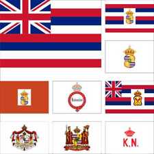 Bandeira do Reino do Havaí dos EUA Rei Dinastia Kalakaua Princesa Kaiulani Naval Havaiana, usado comprar usado  Enviando para Brazil