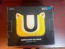 Paquete de consola Nintendo Wii U Super Mario 3D World Deluxe en caja PROBADO segunda mano  Embacar hacia Argentina