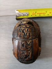 Vintage carved egyptian for sale  Shipping to Ireland