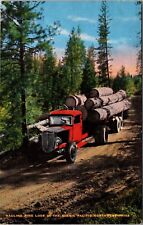 Postcard logging pacific for sale  Olathe