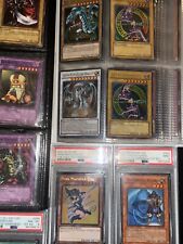 Yu-Gi-Oh PSA Lot (5) w Binders ( Lots of Vintage Cards) please read description! for sale  Shipping to South Africa