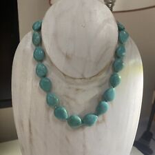 Turquoise stone necklace for sale  BRENTWOOD