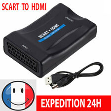 SCART Péritel vers HDMI Convertisseur HD TV Vidéo Audio Adaptateur +USB Câble segunda mano  Embacar hacia Argentina