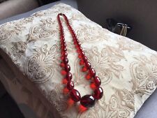 Antique faceted cherry for sale  LONDON