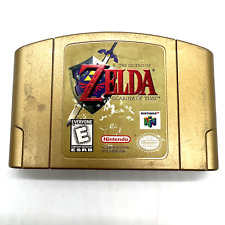 Legend of Zelda: Ocarina of Time N64 dourado autêntico e testado comprar usado  Enviando para Brazil