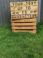 Personalised large rustic for sale  WREXHAM