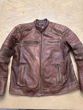 mens jacket vgc leather brown for sale  Miami