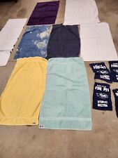 LOTE de 12 toalhas de banho de algodão, toalha de banho, toalha de praia, trapos tamanhos diferentes, usado comprar usado  Enviando para Brazil