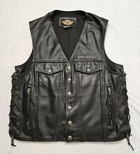 thick leather motorcycle vest for sale  Yukon