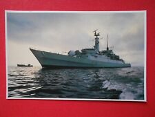 MILITARY POSTCARD-FALKLANDS WAR 1982- HMS ALACRITY ARMED WITH EXOCET AND SEACAT for sale  Shipping to South Africa
