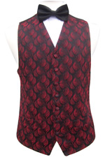 Mens red waistcoat for sale  STRATFORD-UPON-AVON