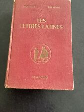Lettres latines edition d'occasion  Riom