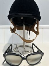 Equestrian helmet .h. for sale  Shipping to Ireland