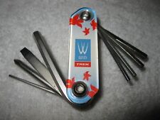 Ferramenta de bicicleta dobrável Trek WSD com 5 chaves Allen, chave de fenda e phillips, usado comprar usado  Enviando para Brazil