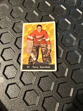 1961-62 Parkhurst #31 TERRY SAWCHUK [GOOD] Low grade for sale  Shipping to South Africa