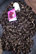 Sassy Collection Sasha Drawstring Ponytail Dark Brown Hair Curly 16” Long New for sale  Shipping to South Africa