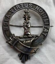 silver clan badge for sale  CHARD