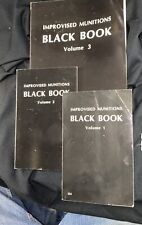 LIVRO NEGRO Conjunto de Munições Improvisadas~Volume 1-2-3~ Impressão 1981~Livros de Combate comprar usado  Enviando para Brazil