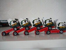 5 x 1/76 atlas oxford diecast truck stobart scania streamline tractor units vgc for sale  CUMNOCK