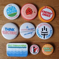 Vintage button badges for sale  SALISBURY