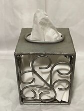 Silver tissue box for sale  Orlando