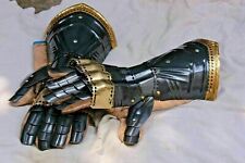 Medieval Men's Rivet Arm Wrist Cuffs Bracers Warrior Gauntlet Glove Cosplay for sale  Shipping to South Africa