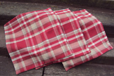 red tartan cushion for sale  READING