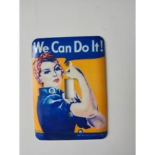 We Can Do it Rosie Nit oryginalny z Korei Gniazdo przełącznika 3 3/4"x 5 1/4", używany na sprzedaż  Wysyłka do Poland