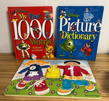 Quebra-cabeça Melissa & Doug + Disney Minhas Primeiras Palavras e Livros de Dicionário de Imagens comprar usado  Enviando para Brazil