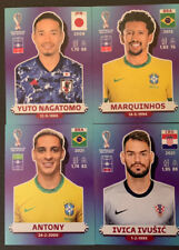 PANINI QATAR 2022 FIFA WORLD CUP STICKER COLLECTION - GROUP C/ GROUP D/ GROUP E til salgs  Frakt til Norway