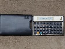 Calculadora financeira vintage Hewlett Packard HP 12C com estojo macio funciona  comprar usado  Enviando para Brazil