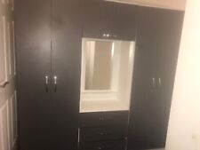 Piece grey wardrobe for sale  BIRMINGHAM