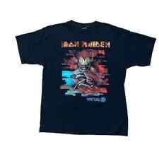 Camiseta Iron Maiden Virtual XI World Tour 1998 Tultex Algodão Preta Extra Grande Vintage  comprar usado  Enviando para Brazil